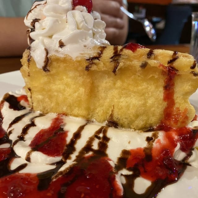 Cheesecake Tempura.