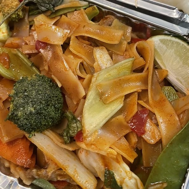 Spicy Drunken Noodle.